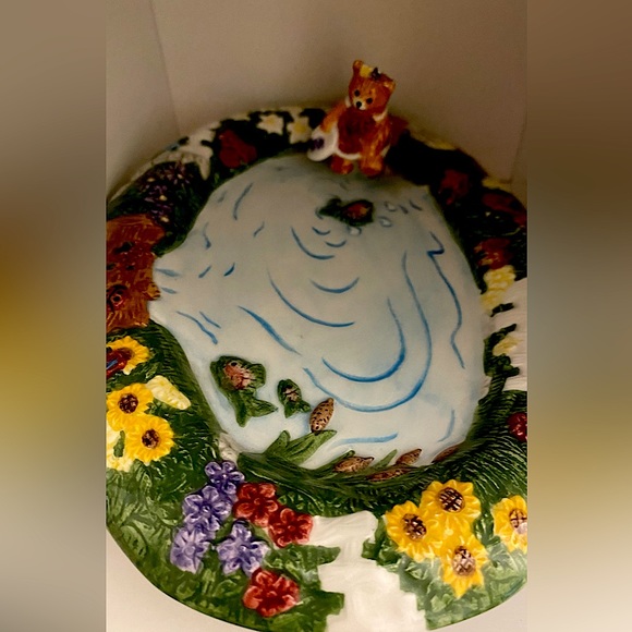 Vintage 3 Piece Ceramic Teddy Bear Tea Set 1999 - Antique - Collectable - Picture 7 of 11